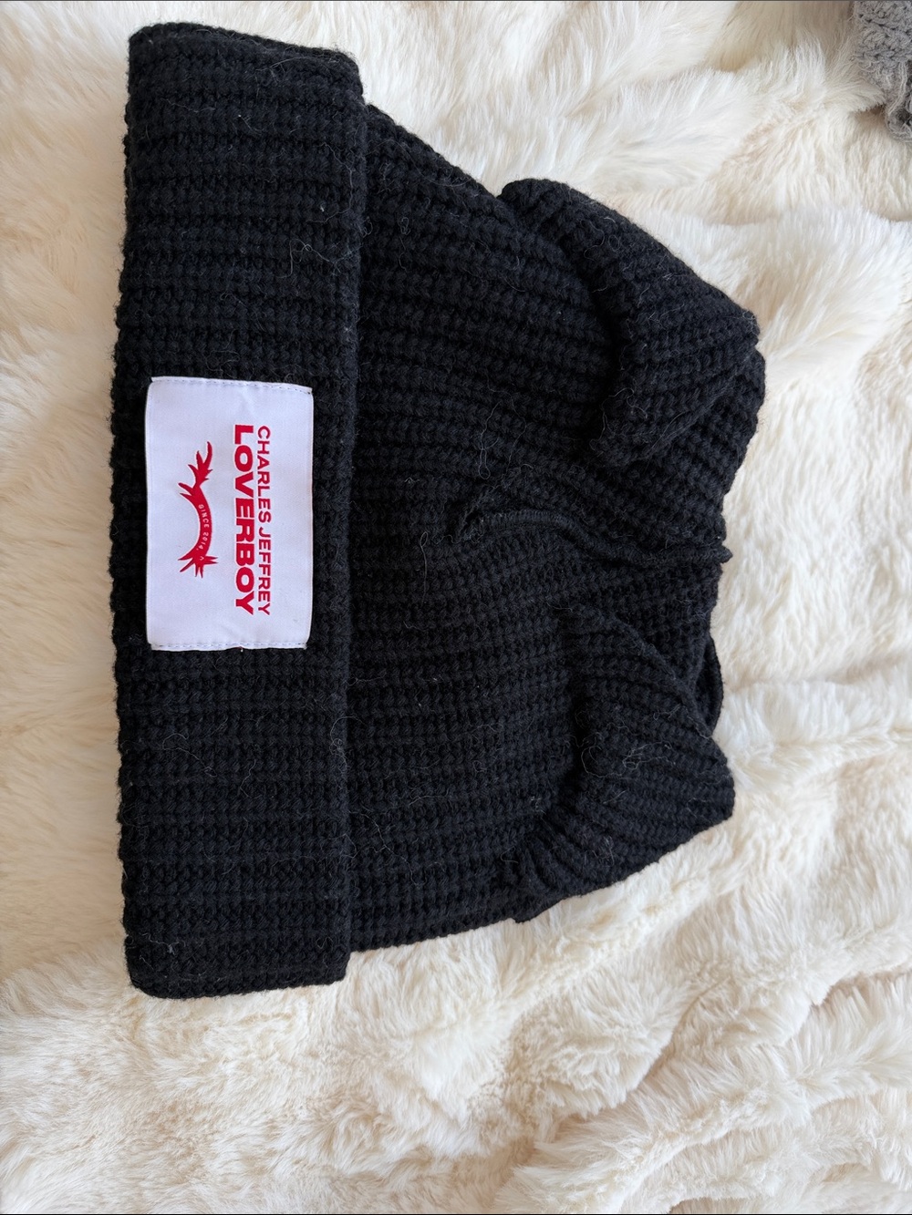 Charles Jeffrey loverboy oversized beanie with cute ears